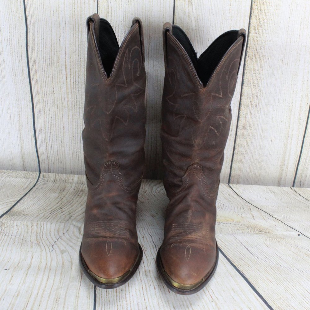 DURANGO Crush Sloveh Pull-on Western Boots Sz 8.5 - Picture 4 of 8